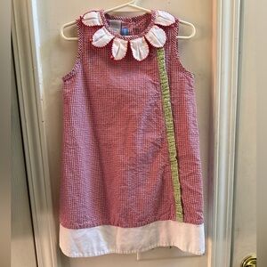 Monday’s Child Gingham Flower Dress